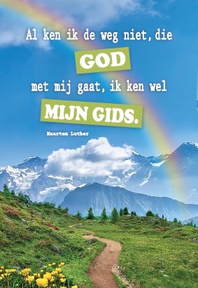Al ken ik de weg niet die God met mij gaat - minikaart