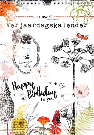 Happy Birthday - verjaardagskalender